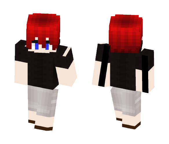 Uzumaki Oc - Male Minecraft Skins - image 1
