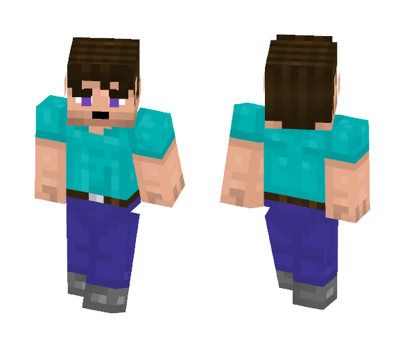 Steve - Male Minecraft Skins - image 1