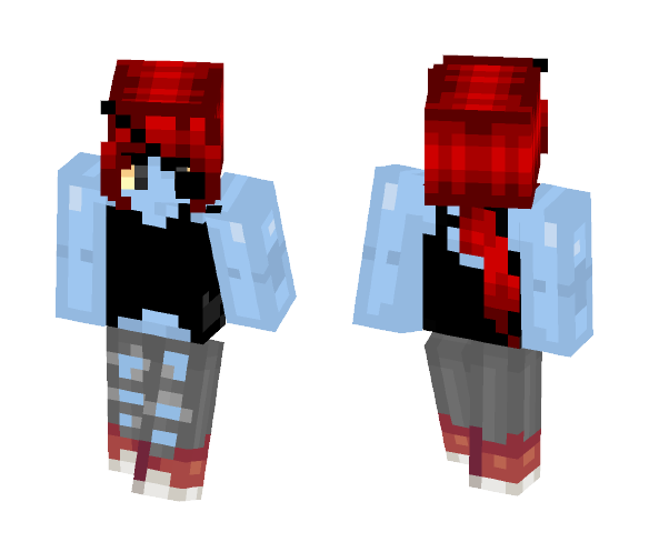 Undyne - Interchangeable Minecraft Skins - image 1