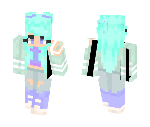 Minty Pleasures - Female Minecraft Skins - image 1
