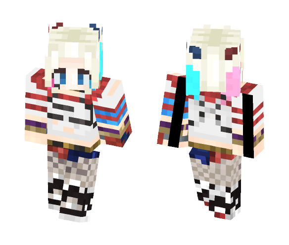 Harley Quinn (Without Jacket) - Comics Minecraft Skins - image 1
