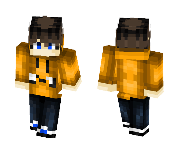 Guy in Jake the Dog Hoodie - Dog Minecraft Skins - image 1