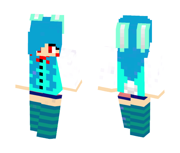 Download Free Toy Bonni Female :3 Skin for Minecraft image 1 Toy Bonni Female :3 - Female Minecraft Skins - image 1