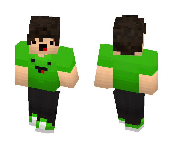 He is so freaking happy - Male Minecraft Skins - image 1