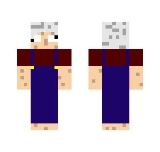 Crazy Grandpa - Male Minecraft Skins - image 2