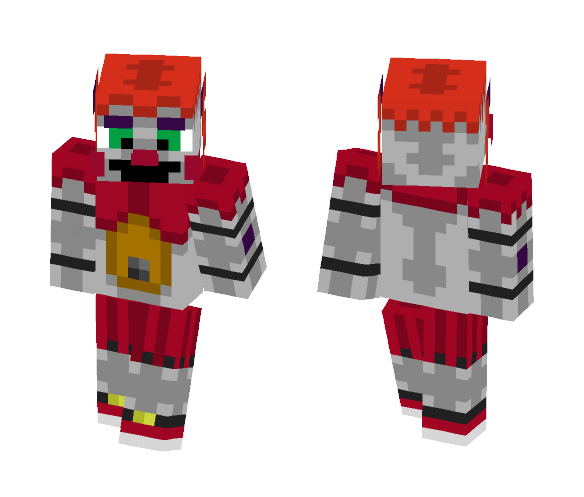 Download Free Circus Baby (Sister Location) Skin for Minecraft image 1 Circus Baby (Sister Location) - Baby Minecraft Skins - image 1