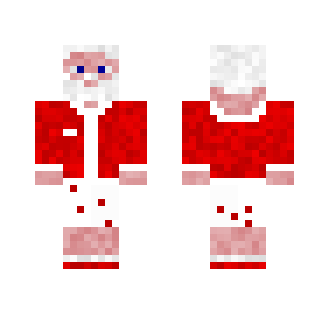 Santa Claus in pajamas