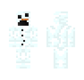 Horrified Snowman - Interchangeable Minecraft Skins - image 2