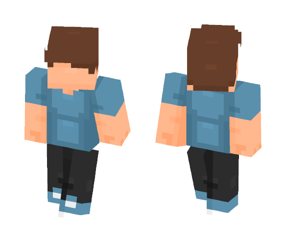 Download Free face reveal Skin for Minecraft image 1 face reveal - Male Minecraft Skins - image 1