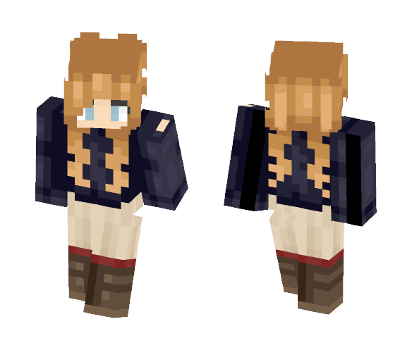 Winter Pigtails - Female Minecraft Skins - image 1