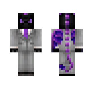 Ender Dragon in suit - Male Minecraft Skins - image 2