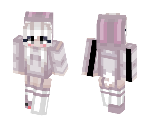 Download Cute Bunny Girl Minecraft Skin For Free Superminecraftskins