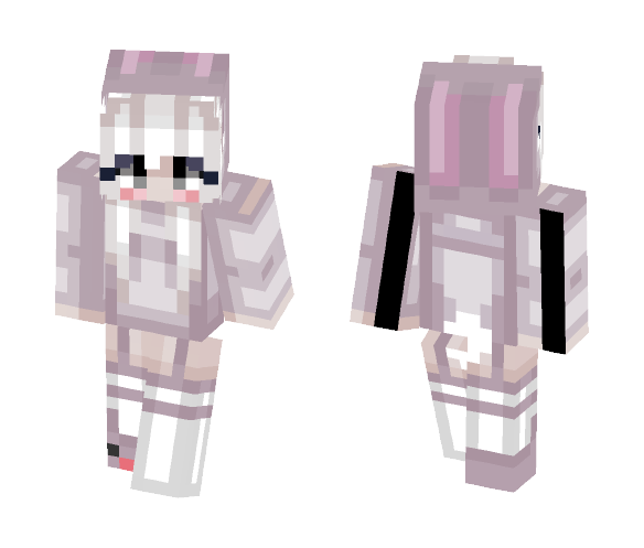 Cute Bunny Girl - Cute Girls Minecraft Skins - image 1