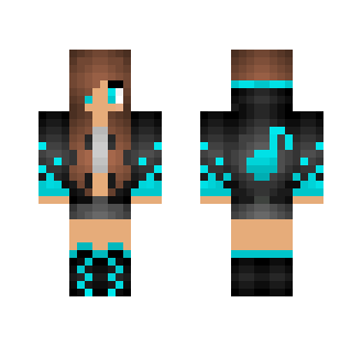 Music girl (I ran out of ideas:p) - Girl Minecraft Skins - image 2