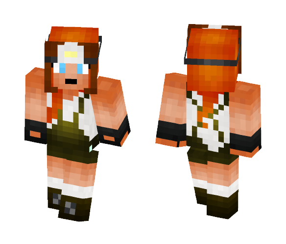 Alicia - Tool Smith Girl - Girl Minecraft Skins - image 1