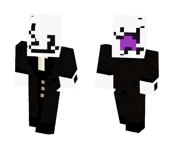 The Wonderful Doctor Gaster - Male Minecraft Skins - image 1