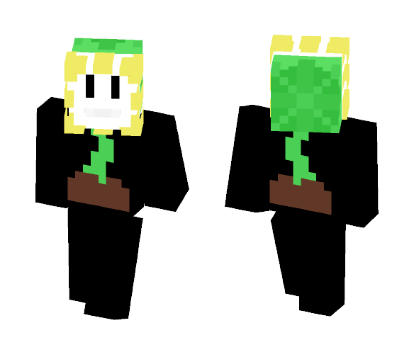 Flowey! Flowey the flower! - Male Minecraft Skins - image 1