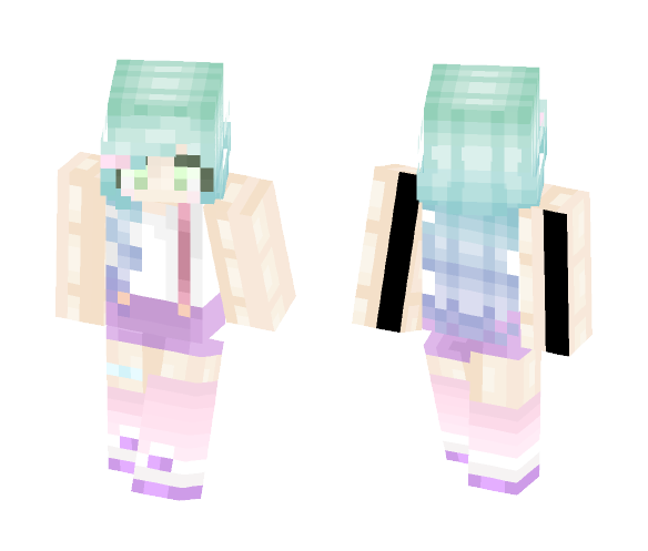 Download Free Pαsτεl Girl | Aυτυmη Skin for Minecraft image 1 Pαsτεl Girl | Aυτυmη - Girl Minecraft Skins - image 1