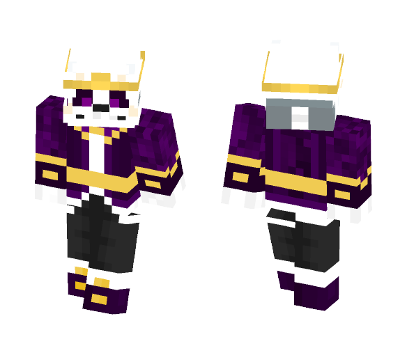 Nightmare Sans - Male Minecraft Skins - image 1