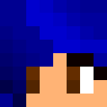 Blue Haired Girl Skin - Color Haired Girls Minecraft Skins - image 3