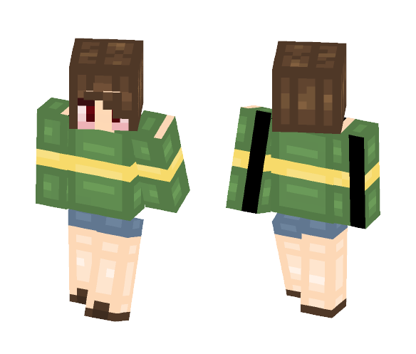 Chara~ Undertale - Interchangeable Minecraft Skins - image 1