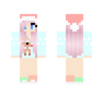 Pink Hair Xmas