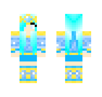 Ice Warrior - Female Minecraft Skins - image 2