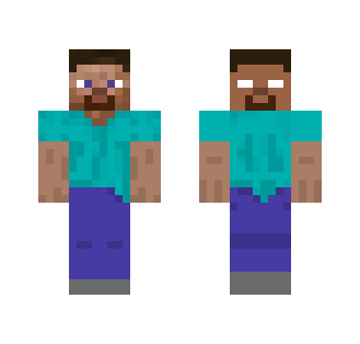 Half Steve Half Herobrine