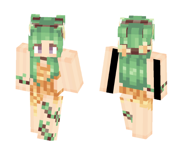 Forest Elf - Female Minecraft Skins - image 1