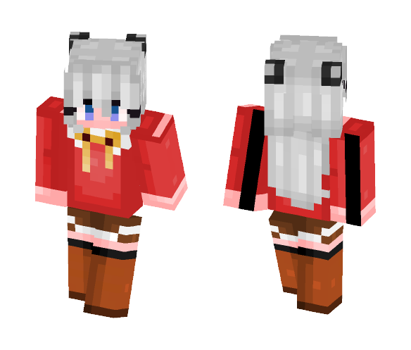 Download Free Nao Tomori - Charlotte -Lilz Skin for Minecraft image 1 Nao Tomori - Charlotte -Lilz - Female Minecraft Skins - image 1