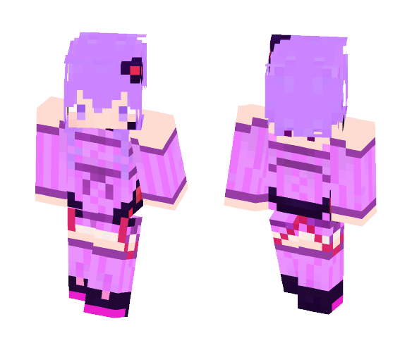Yuzuki Yukari -Voiceroid - Female Minecraft Skins - image 1