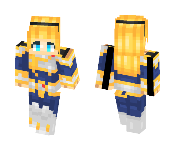 Lux (LoL) - Female Minecraft Skins - image 1