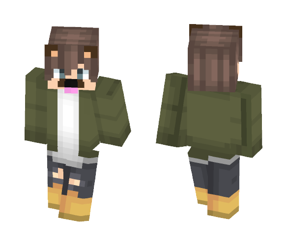 Cute Boy/Dog Filter - Male Minecraft Skins - image 1