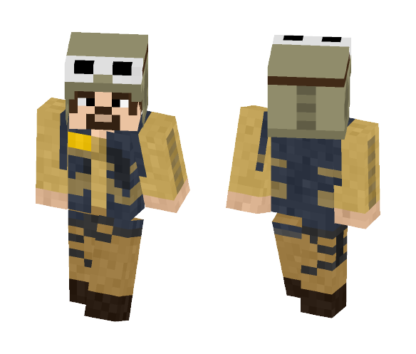 Rebel Marine (Rogue One) - Male Minecraft Skins - image 1