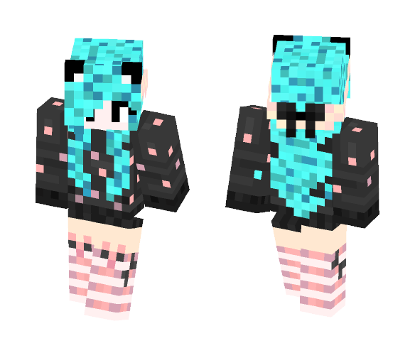 Me in my pj's - Female Minecraft Skins - image 1