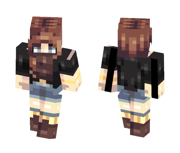 adrenaline // oc - Female Minecraft Skins - image 1