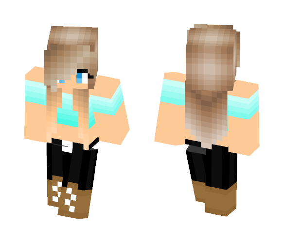 Cute Girl - Cute Girls Minecraft Skins - image 1