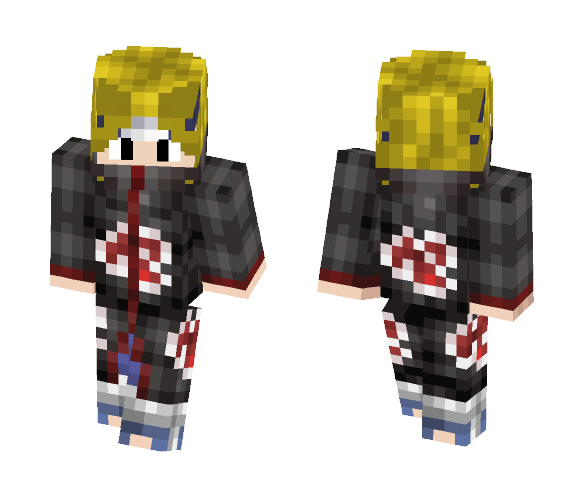 Daiko Namikaze - Akat Skin - Male Minecraft Skins - image 1