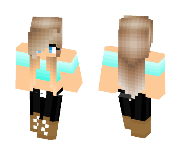 Cute Girl - Cute Girls Minecraft Skins - image 1