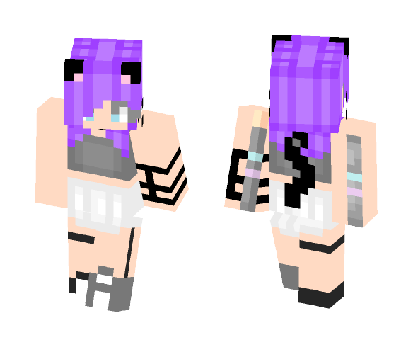 |~Cute Cat Girl~| - Cat Minecraft Skins - image 1
