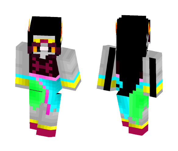 Download Free Feferi Skin for Minecraft image 1 Feferi - Female Minecraft Skins - image 1