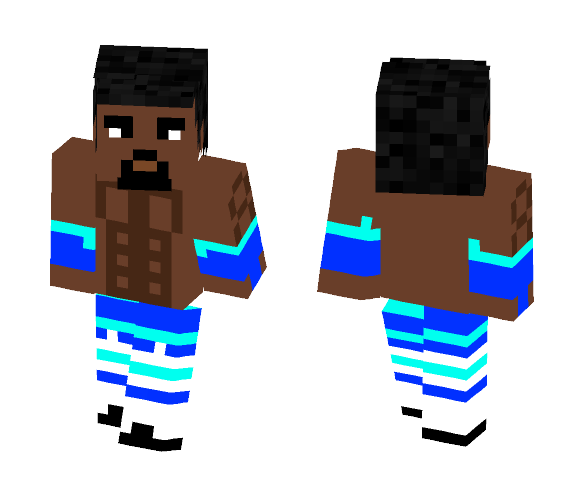 Download Free Xavier Woods l New Day l WWE! Skin for Minecraft image 1 Xavier Woods l New Day l WWE! - Male Minecraft Skins - image 1