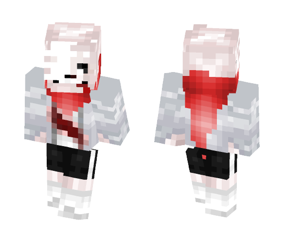 Sans - Aftertale - Male Minecraft Skins - image 1