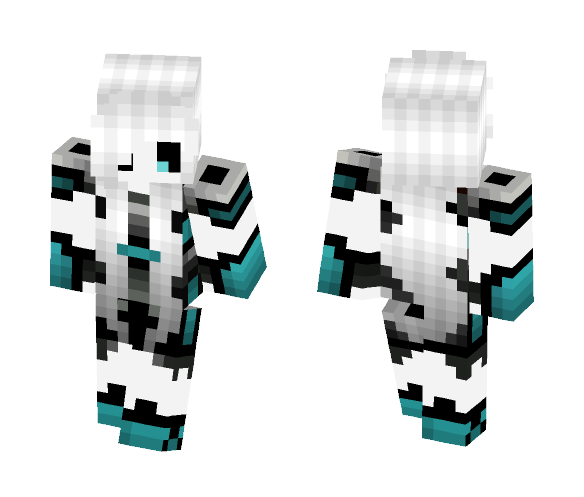 Sans - Warrior Armor - Female Minecraft Skins - image 1
