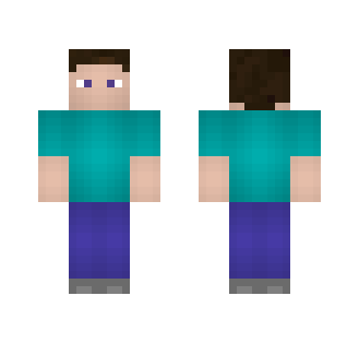 Steve Re-done - Male Minecraft Skins - image 2