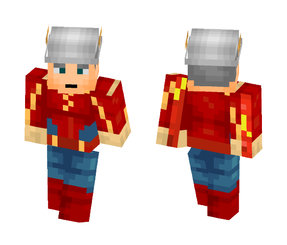 Jay Garrick (The Flash) CW - Comics Minecraft Skins - image 1