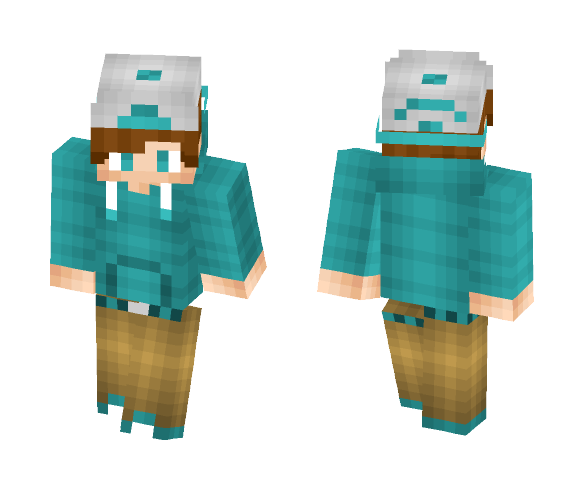 Tipikal Greenish Color - Male Minecraft Skins - image 1