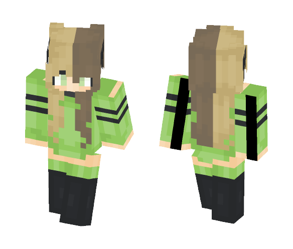 Split | Equas - Female Minecraft Skins - image 1