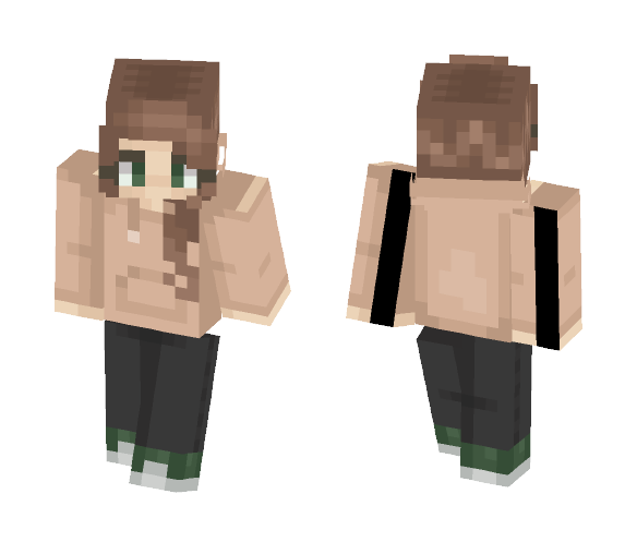 Pinky sweatshirt - Female Minecraft Skins - image 1