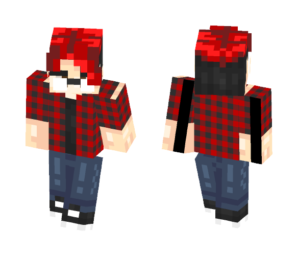 lUCKY fLANNEL - Eden/Kevun Contest - Male Minecraft Skins - image 1